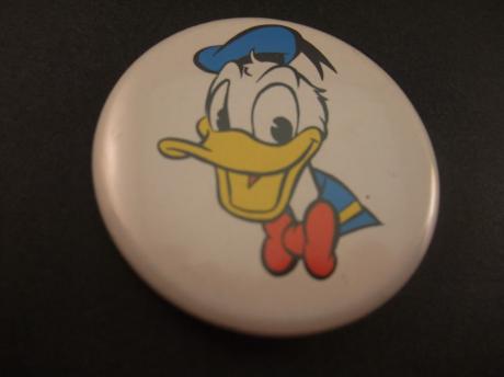 Donald Duck stripfiguur met rode strik